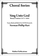 Sing Unto God SATB choral sheet music cover